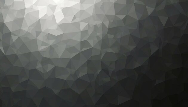 Abstract Triangular Mosaic Background with Gradient from Dark to Light