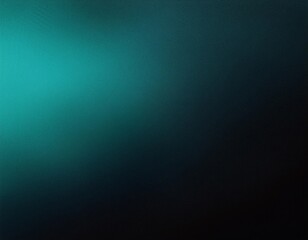 Fototapeta premium Vibrant teal gradient background with subtle texture and soft focus, perfect for modern design elements