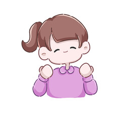 ニコニコな女の子
