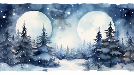 Naklejka premium Merry Christmas Generative AI