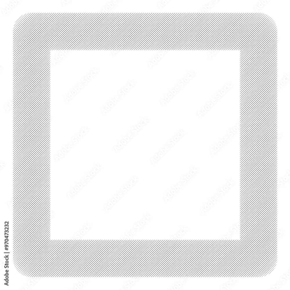 Aufkleber border line element design template, square line modern design template file format png transparent 