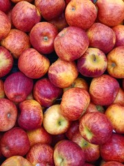 apples in a market