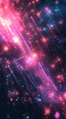 Obraz premium Abstract Cyber Space Background