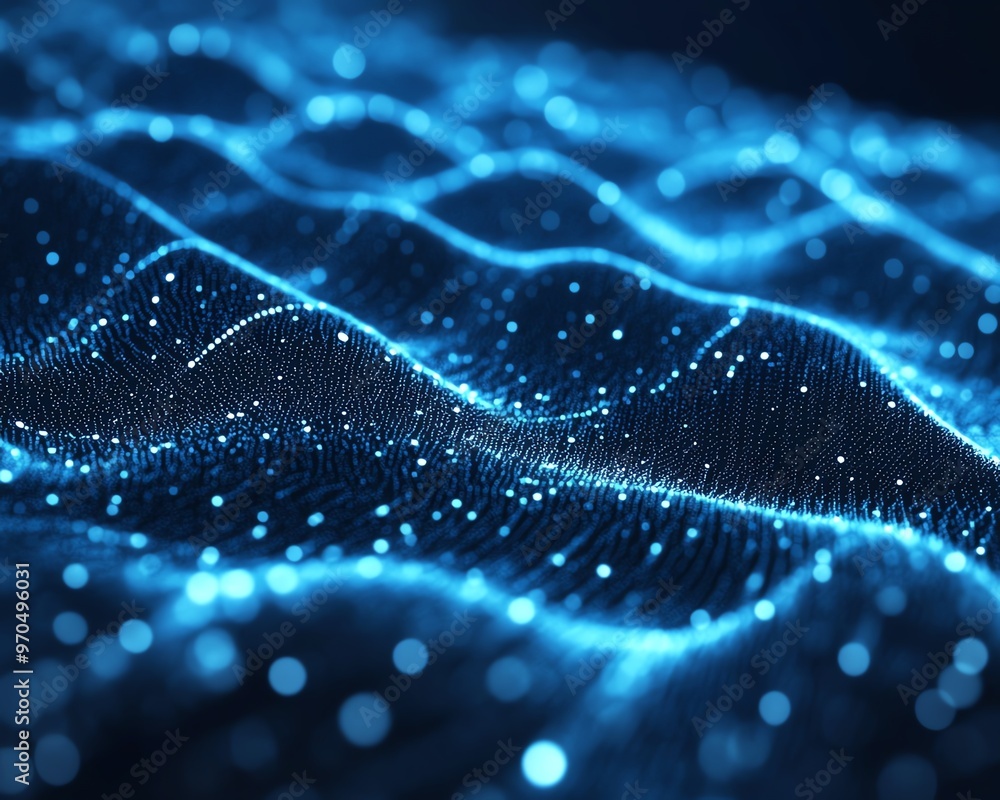 Poster nextgeneration internet communication featuring advanced virtual networks, realtime data processing,
