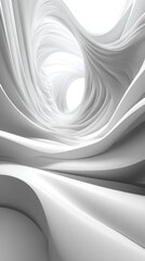 Fototapeta premium Abstract White Background 