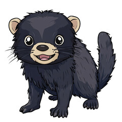 Fototapeta premium Binturong | Icon | Anime