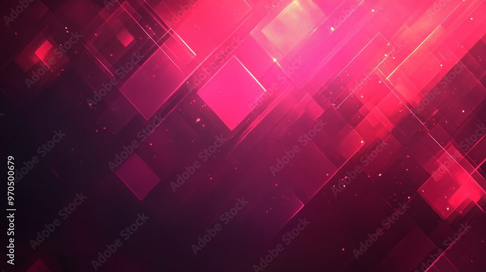 Poster a blurry, dark red rectangle with a geometric pattern. the design has a gradient effect and is perfe