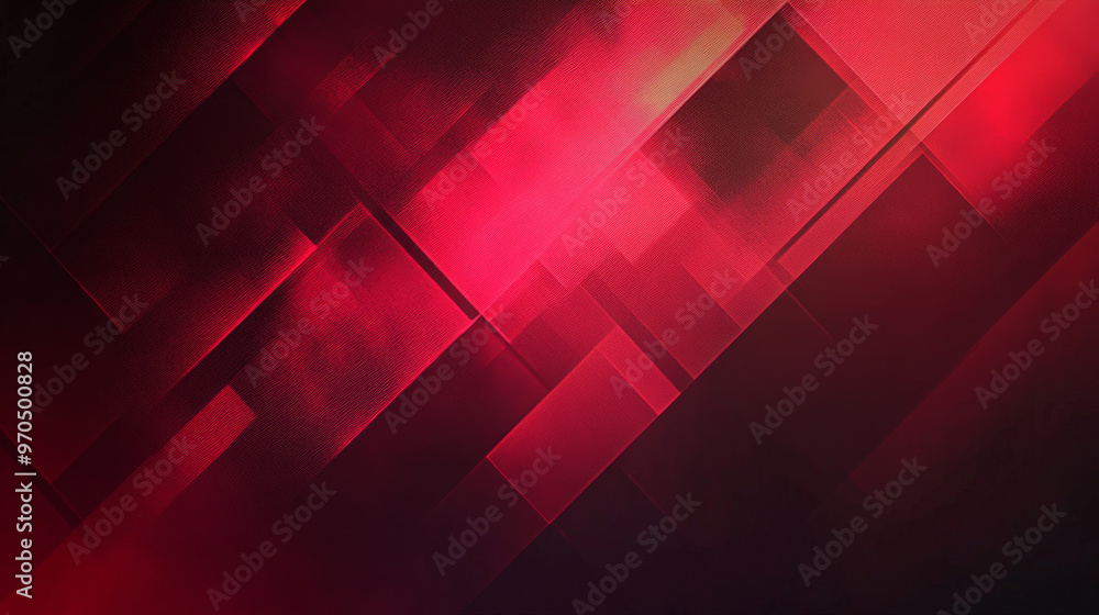 Poster a blurry, dark red rectangle with a geometric pattern. the design has a gradient effect and is perfe