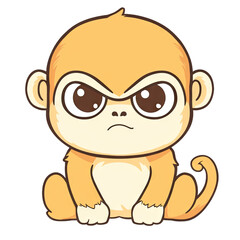 Obraz premium Golden Snub-nosed Monkey | Icon | Anime