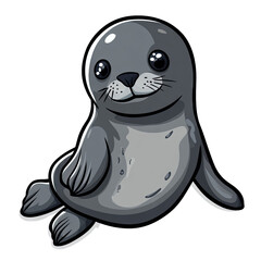 Fototapeta premium Grey Seal icon