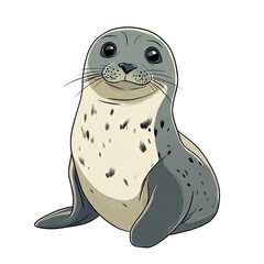 Fototapeta premium Harbor Seal icon