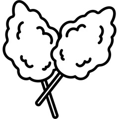 Cotton Candy Icon