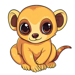 Obraz premium Kinkajou | Icon | Anime
