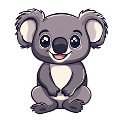 Obraz premium Koala | Icon | Anime