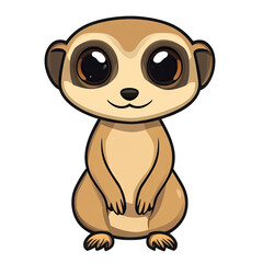 Obraz premium Meerkat | Icon | Anime