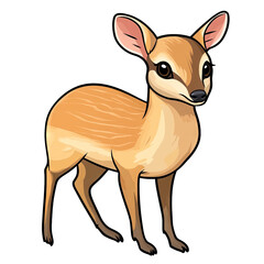 Fototapeta premium Muntjac | Icon | Anime