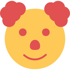 Fototapeta premium Clown Face Illustration