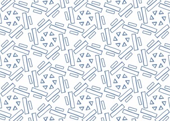 Simple Geometrics Circle Center Background Seamless Pattern