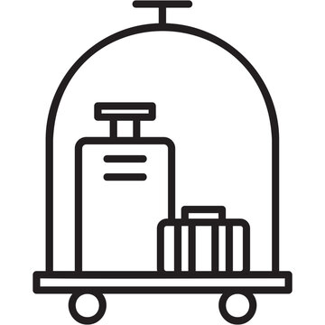 recommend clip art: Bellhop Service Icon