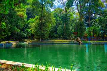 portrait of water tourism in one of the cities of Kuningan