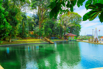 water tourism objects in one of the cities of Kuningan, West Java