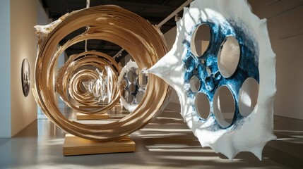 sculpture with elements of sound.