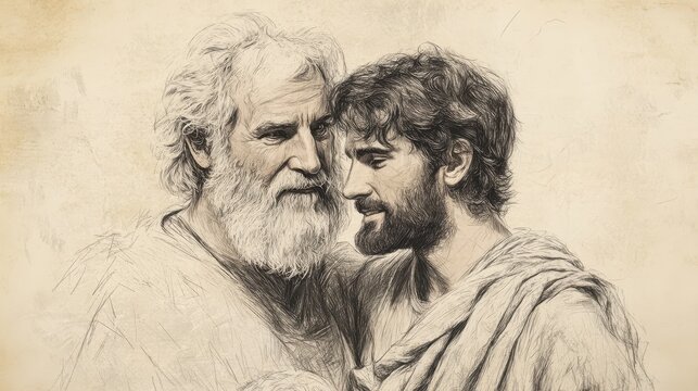 David Anointed King in 1 Samuel: Samuel Asks About More Sons, Jesse Mentions David, Biblical Illustration