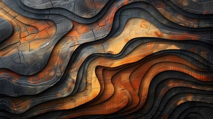 wood pattern design highlights diverse textures and grain details, creating a warm, inviting ambiance for both traditional and contemporary spaces