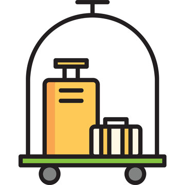 recommend clip art: Bellhop Service Sticker