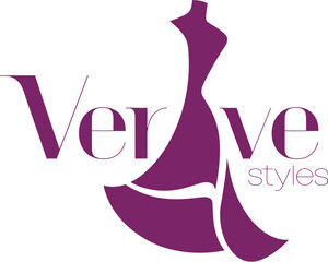 Hand drawn women fashion logo called vanity wear.