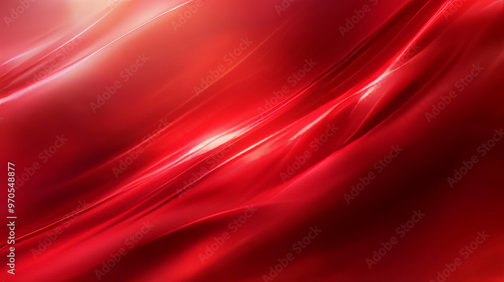 Poster a smooth, red background with a blurry, gradient effect. it has a shiny look, perfect for website pa