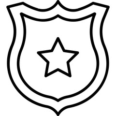 Police Badge Icon
