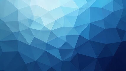 A sleek, abstract background featuring a geometric pattern of blue triangles. Ideal for modern designs, technology themes, or as a subtle backdrop for various creative projects.