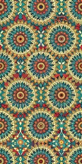 Gradient african pattern design