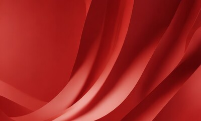 Abstract red wave-like pattern with a gradient effect, creating a dynamic and visually striking composition.