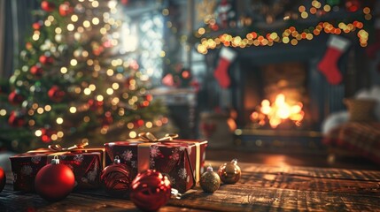 The Christmas Tree and Gifts