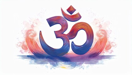 Om or Aum sign and symbol of hinduism