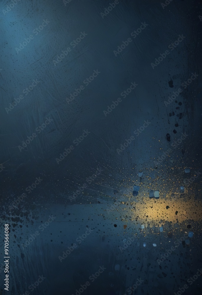 Aufkleber a dark, textured surface with a scattering of small, round, metallic specks of various colors, inclu