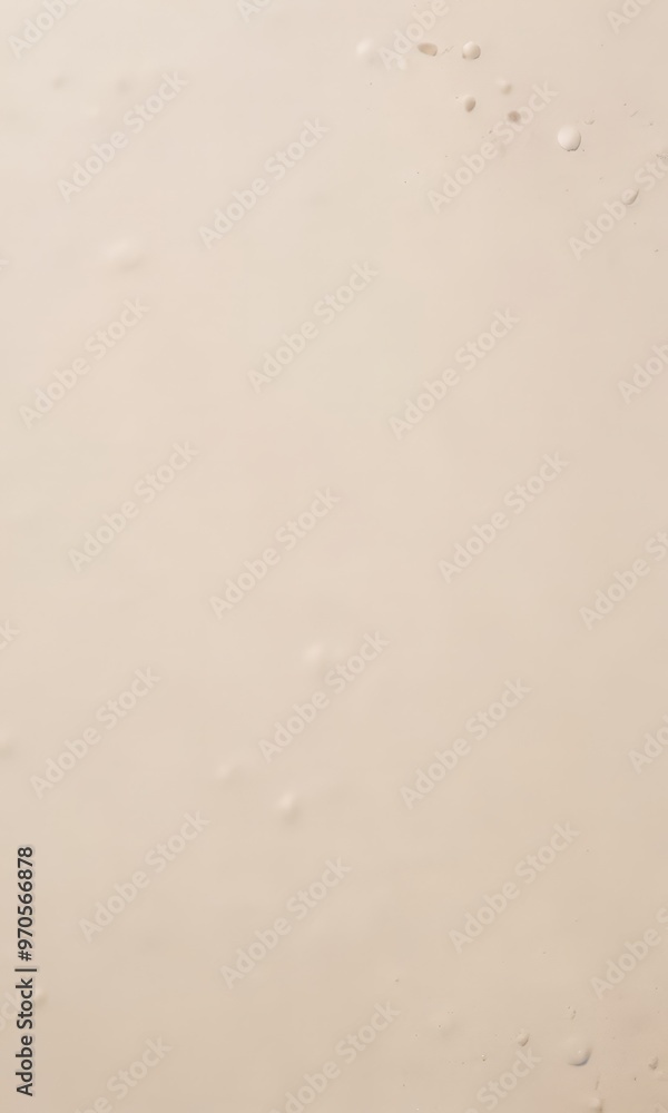 Aufkleber a close-up view of a light-colored surface with small, round, white droplets scattered across it, creating a textured and abstract appearance.