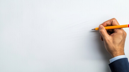Executive drawing on a whiteboard while negotiating a business strategy, collaborative planning, brainstorming during negotiations
