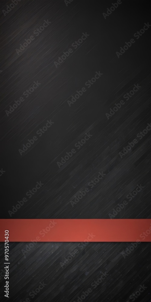 Poster a dark, diagonal gradient background with a red horizontal line running across the center.