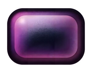 A purple rectangle with a black border on a white background