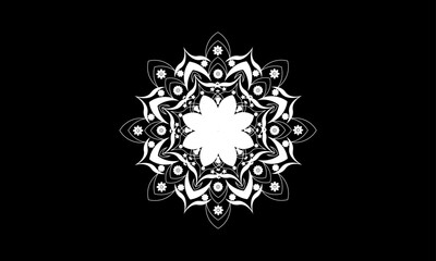 White Colors Pattern Design Islamic (1)