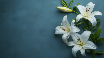 Naklejka premium お供えの花