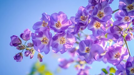 Obraz premium The Vibrant Purple Blossom