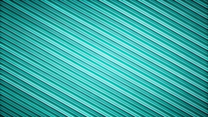 Abstract energetic turquoise wallpaper with diagonal stripes for a vibrant background
