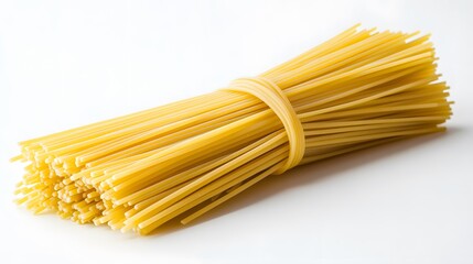 uncooked spaghetti 