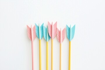 A collection of colorful arrows