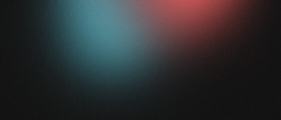 Grainy gradient background teal pink vintage noise texture summer banner poster backdrop design