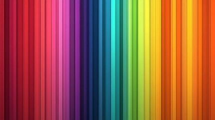 Colorful Vertical Stripes Abstract Background